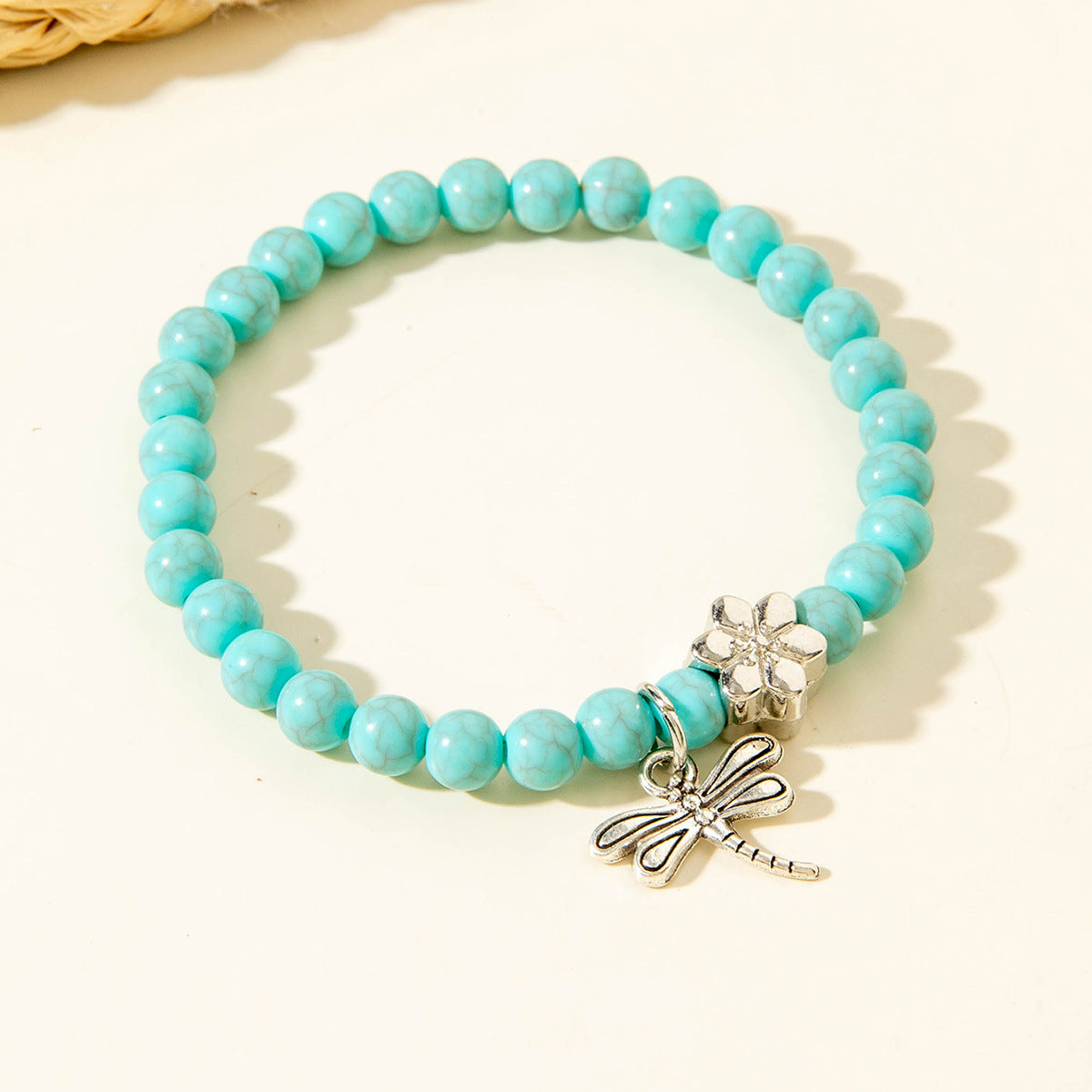 Wholesale Bohemian turquoise bracelet cross starfish turtle bracelet